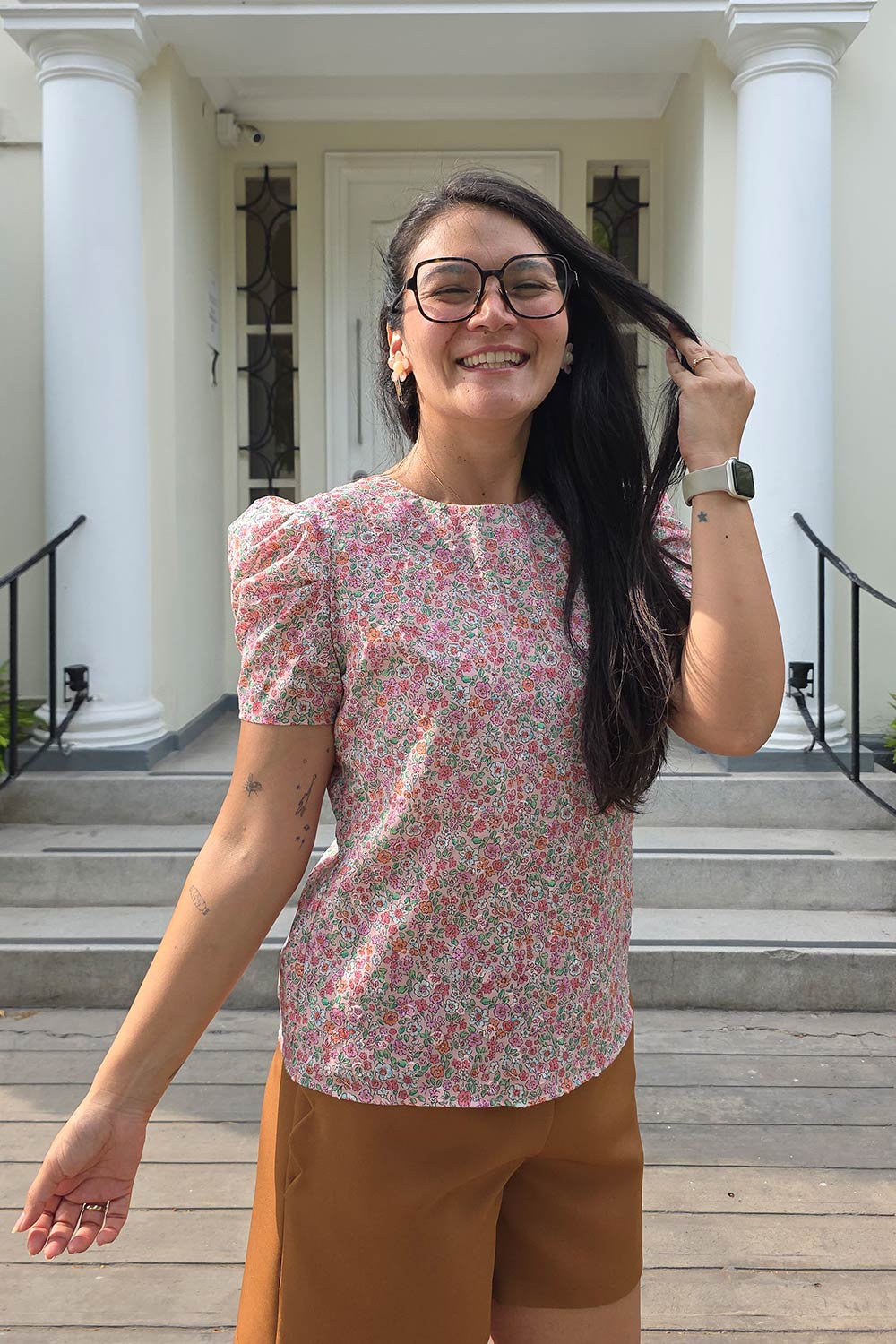 Blusa Bombón Rosada