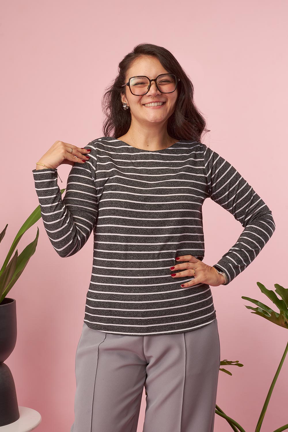 Polo Latiente Charcoal