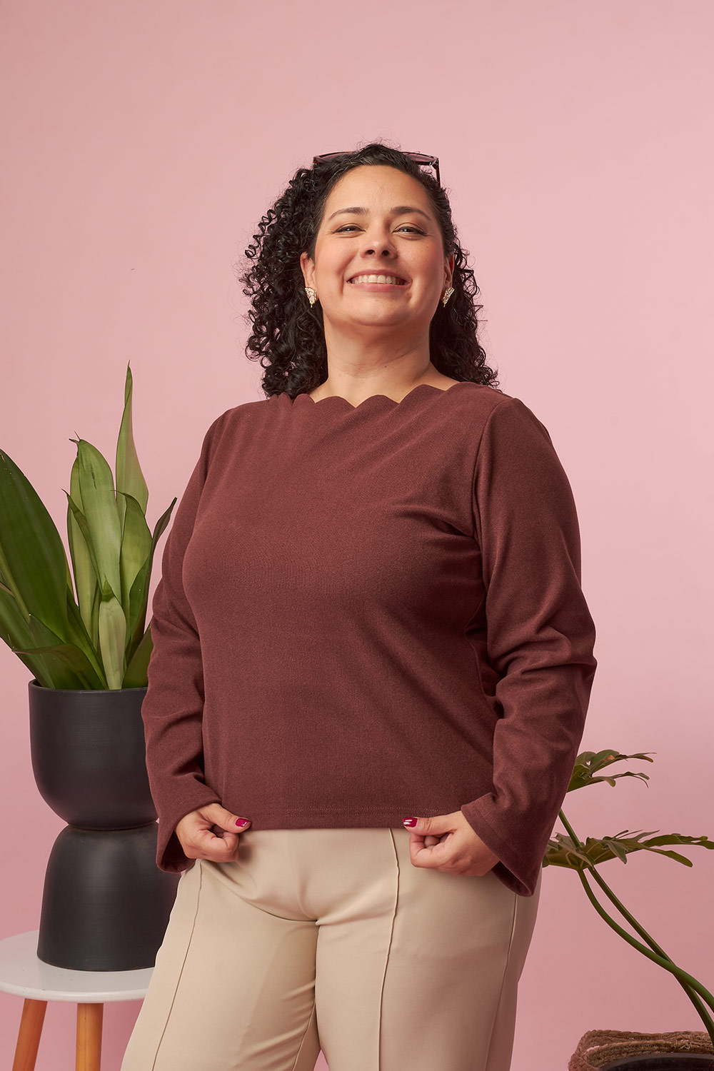 Polera Nube Chocolate
