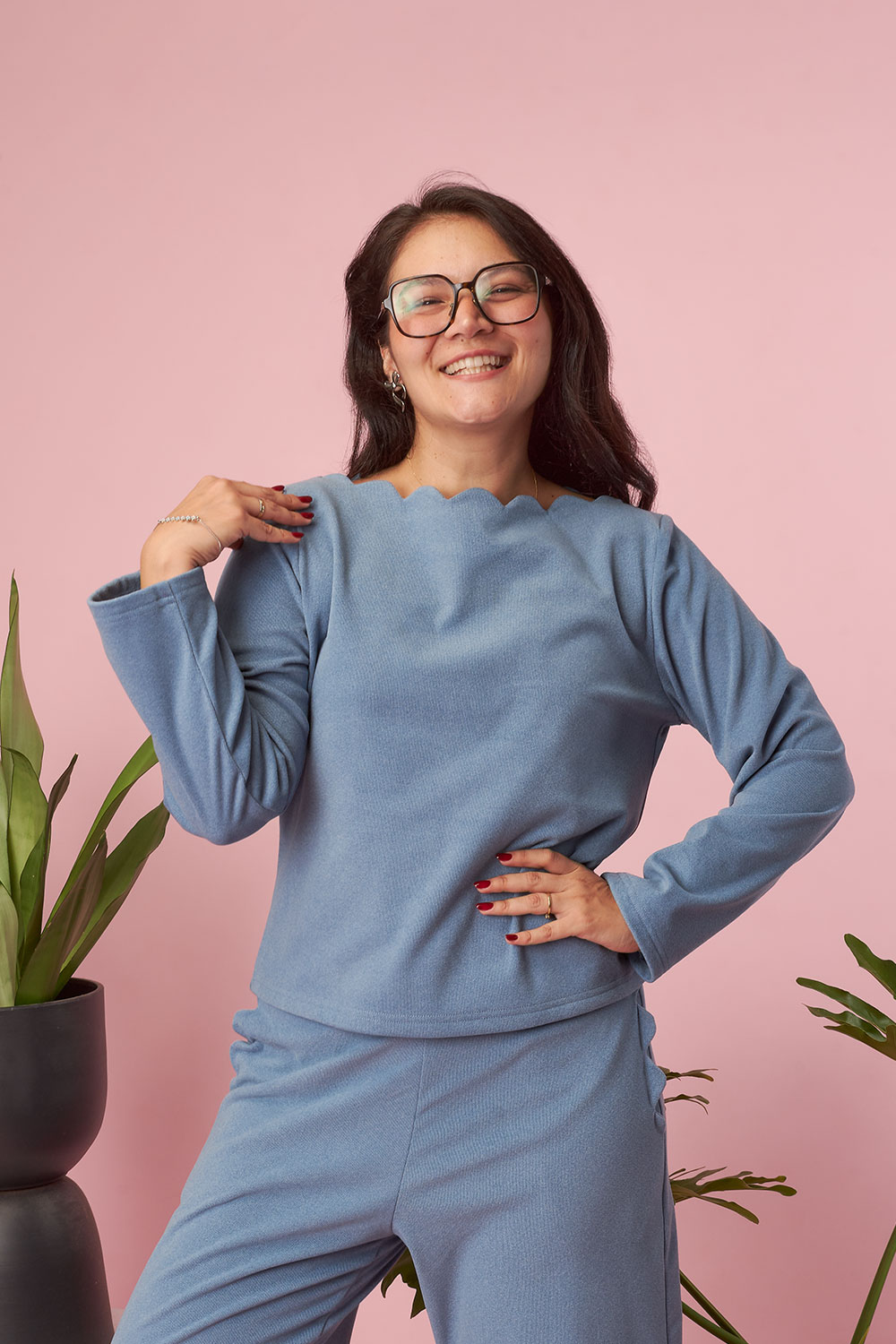 Polera Nube Celeste