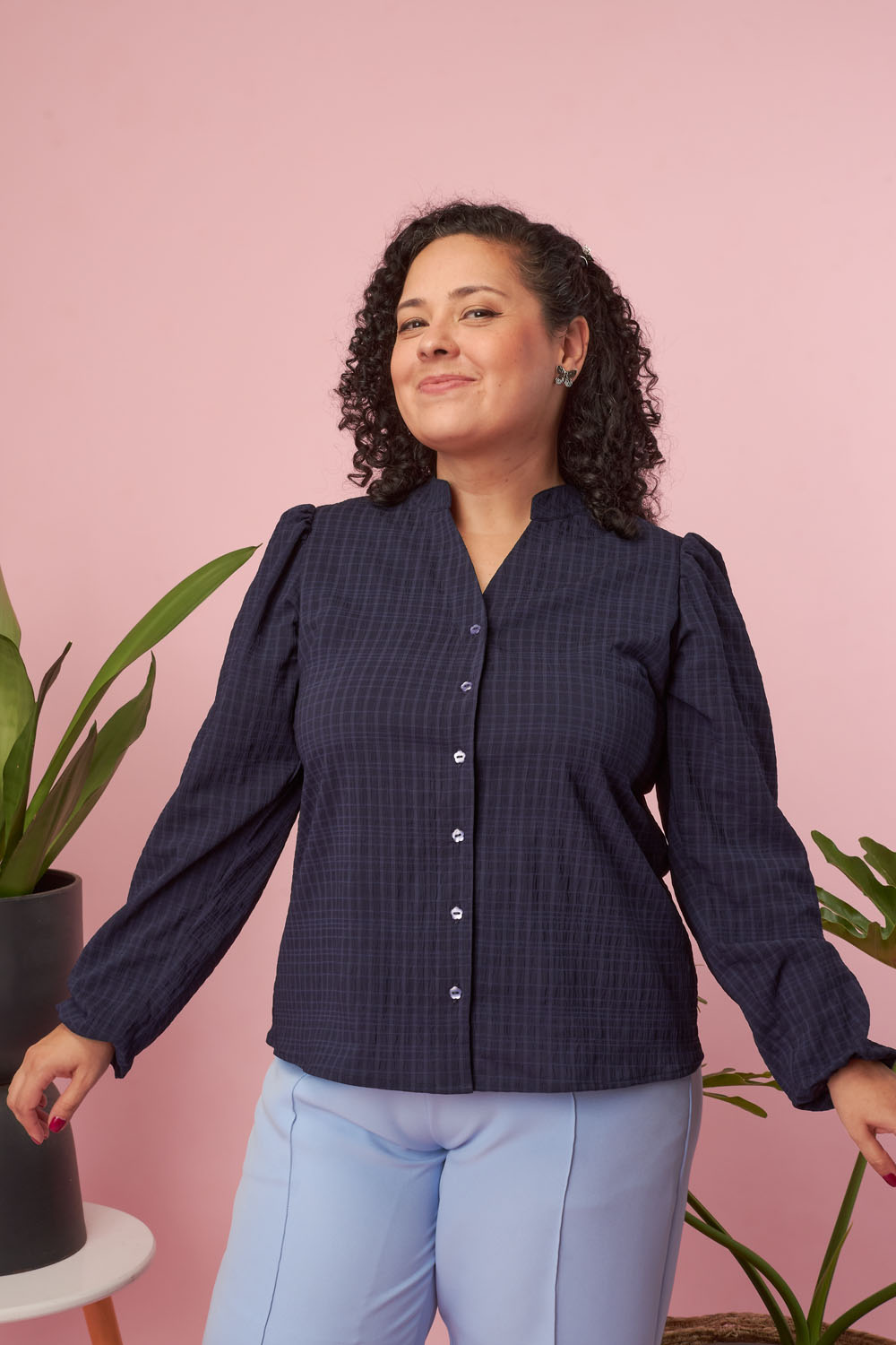Blusa Minerva Azul