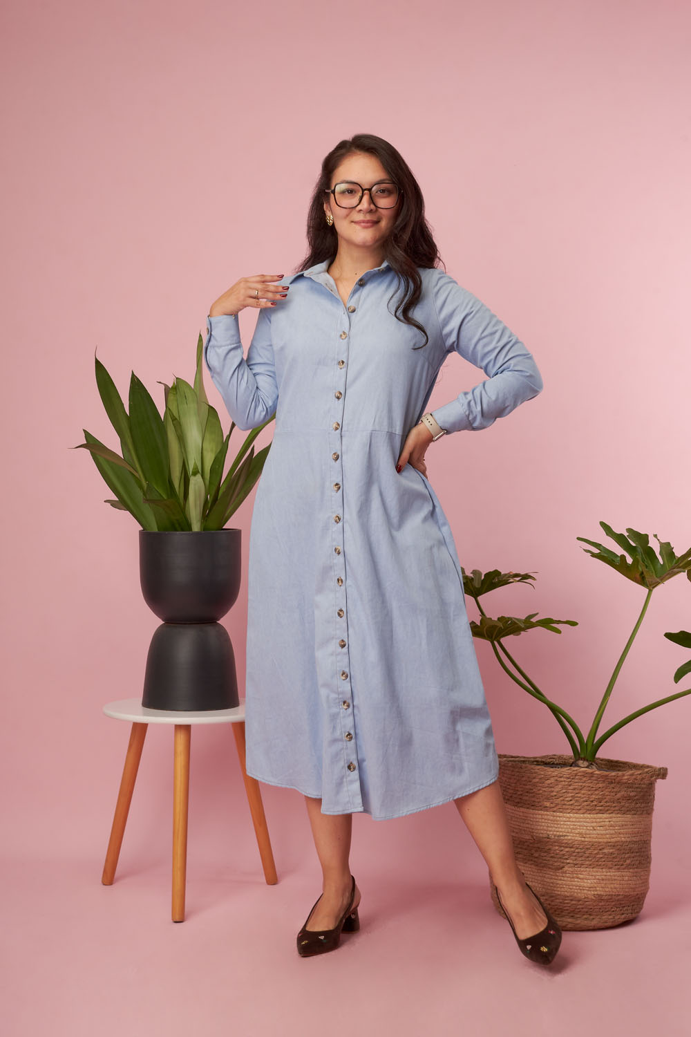Vestido Denim Hielo