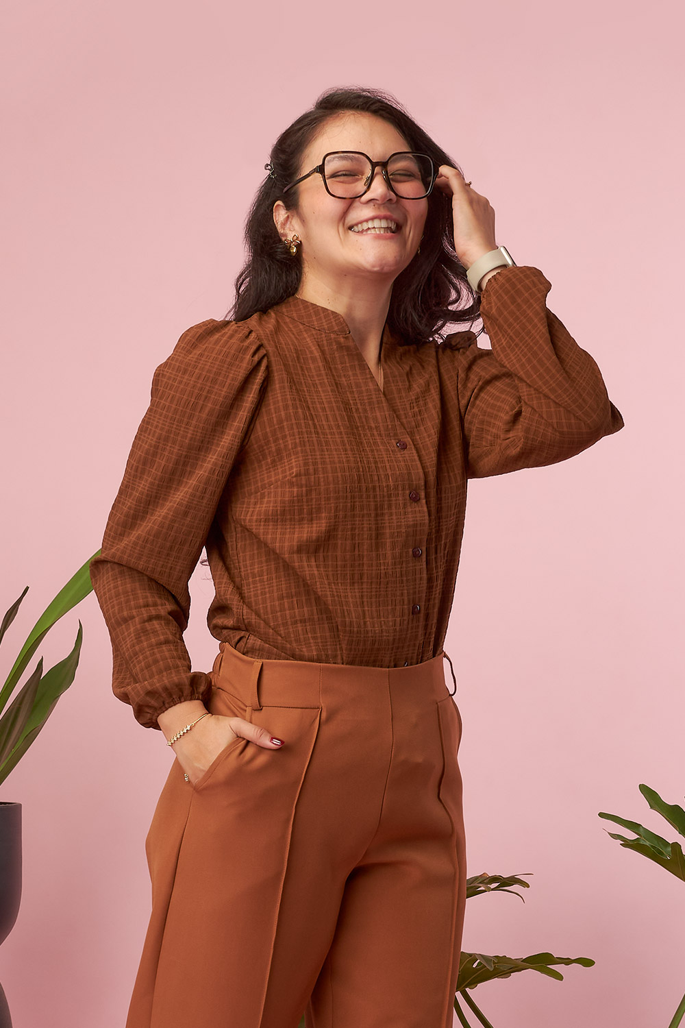 Blusa Minerva Camel