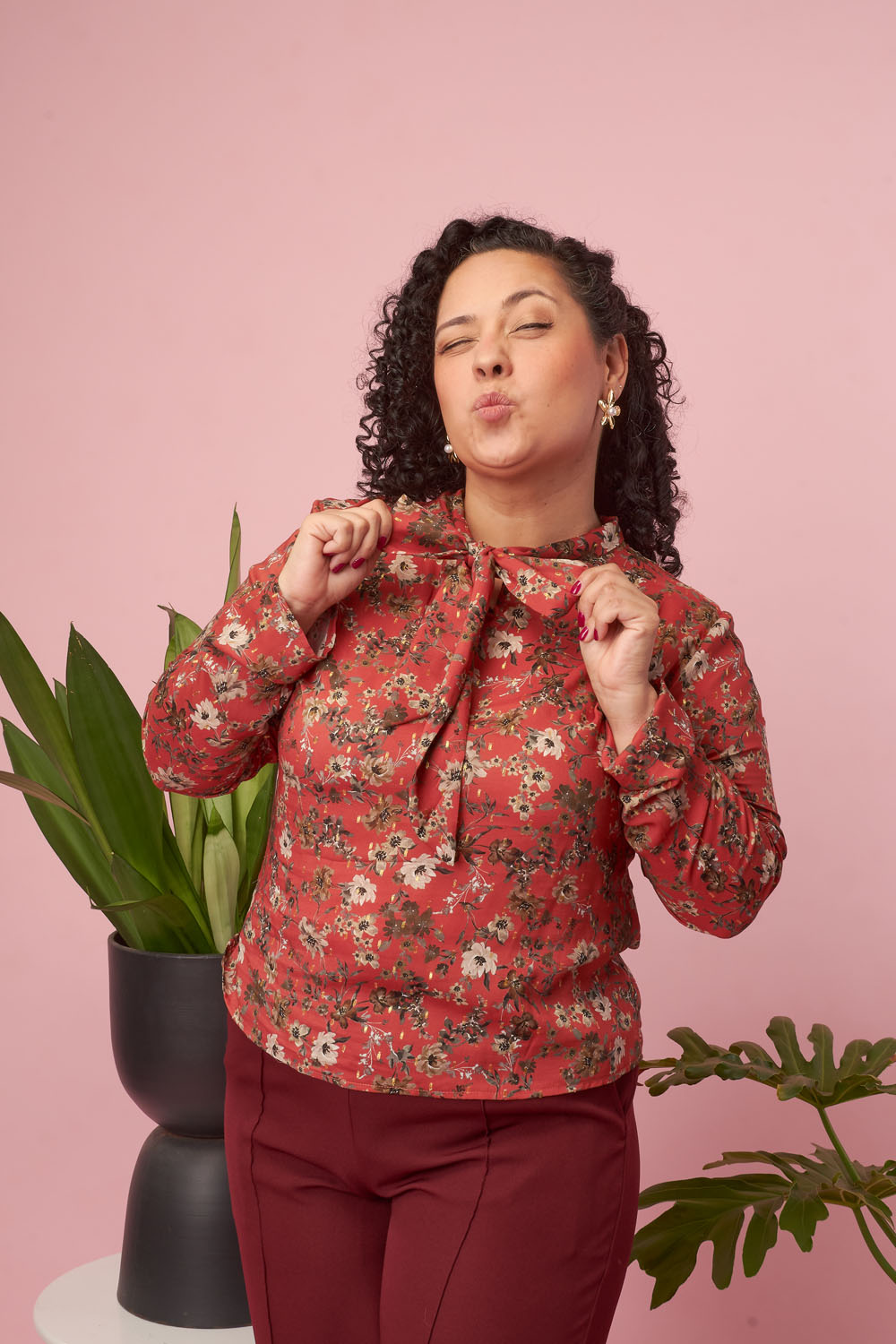 Blusa Lisa Terracota
