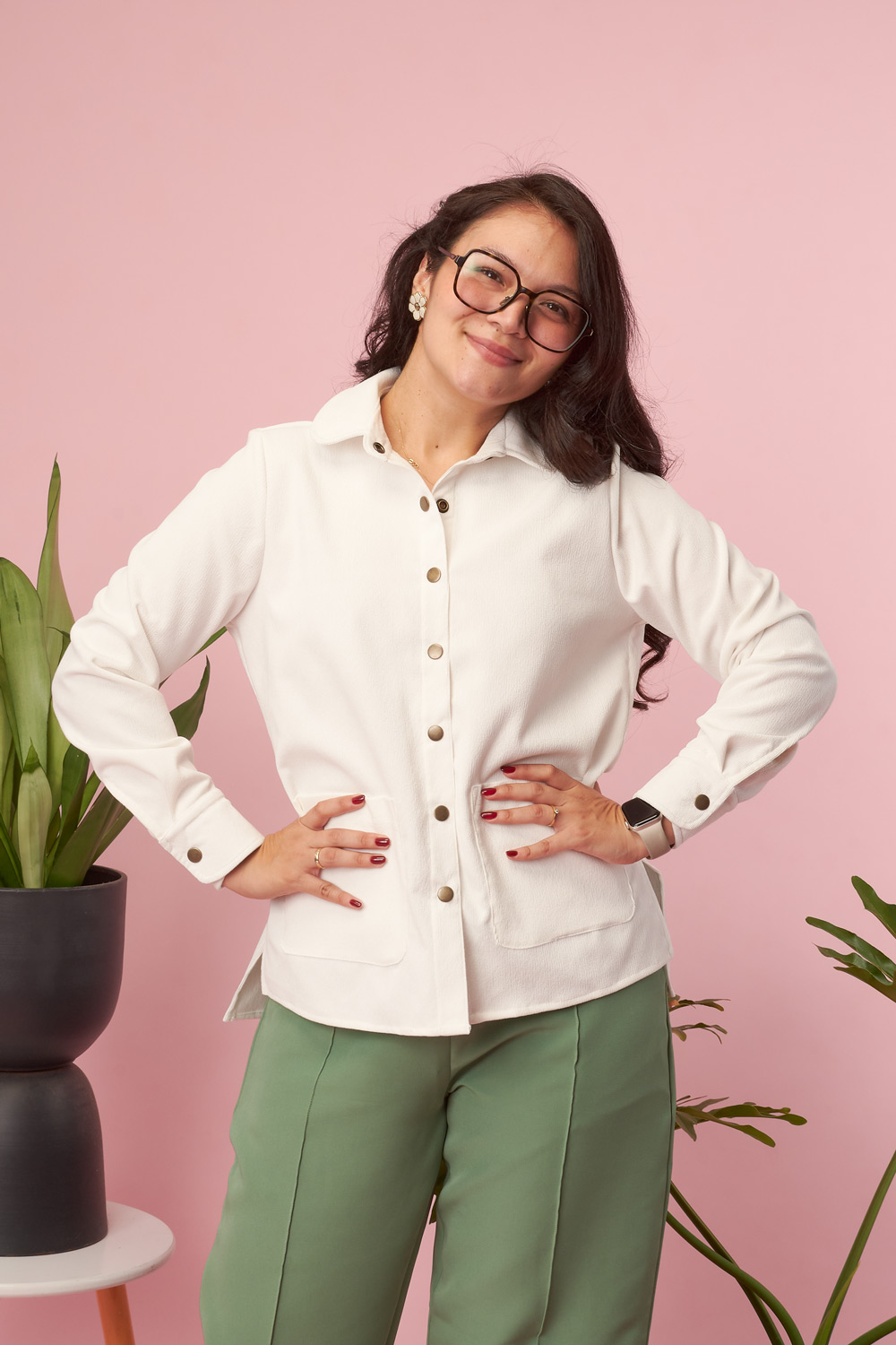 Shacket Mariana Blanca